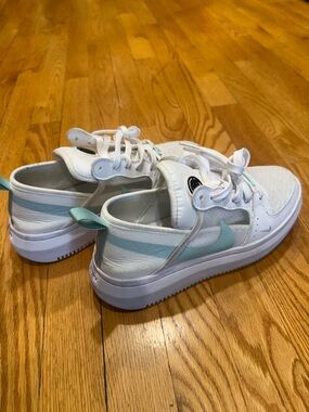 Nike Court Vision in White and Mint